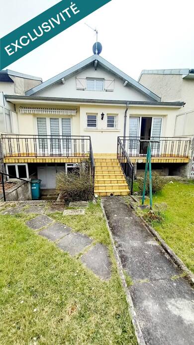 Maison à vendre 189 900 € 5 pièces 3 chambres 95 m² 314 m² de terrain Nabecor-Curie-Brichambeau Vandoeuvre-les-Nancy 54500