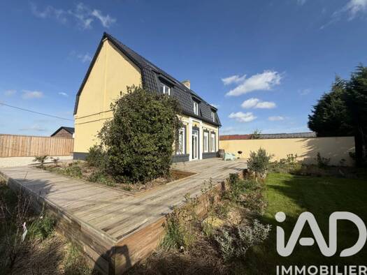Maison à vendre 299 000 € 4 pièces 3 chambres 180 m² 750 m² de terrain Ruminghem 62370