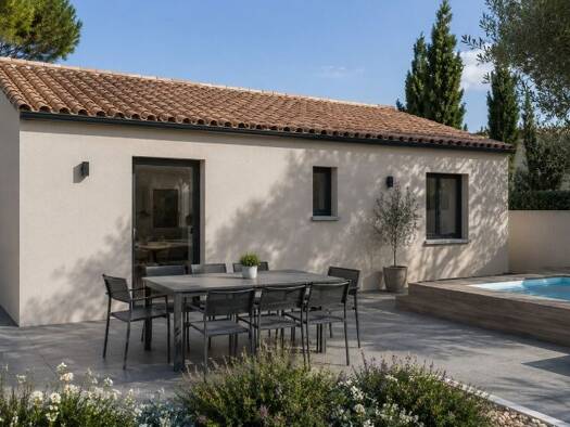 Terrain avec maison neuve à vendre 178 000 € 2 pièces 2 chambres 60 m² 194 m² de terrain Nizas 34320