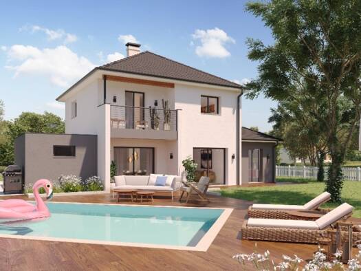 Terrain avec maison neuve à vendre 352 000 € 5 pièces 4 chambres 123 m² 1 210 m² de terrain Bordes 64510