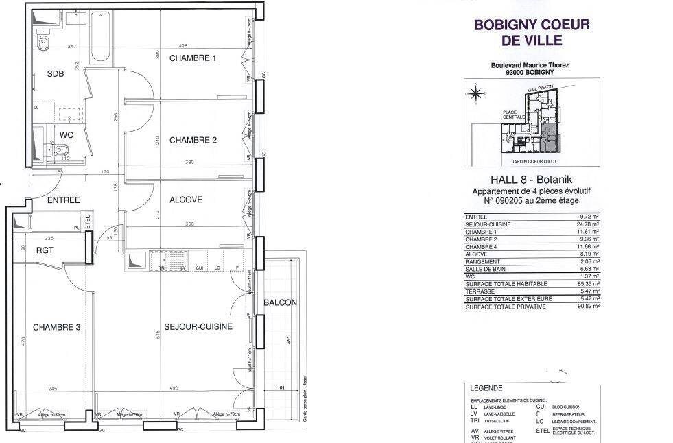 Maison à louer, 85m², BOBIGNY