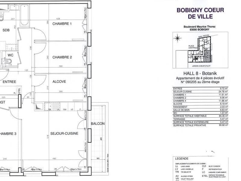 Maison à louer, 85m², BOBIGNY