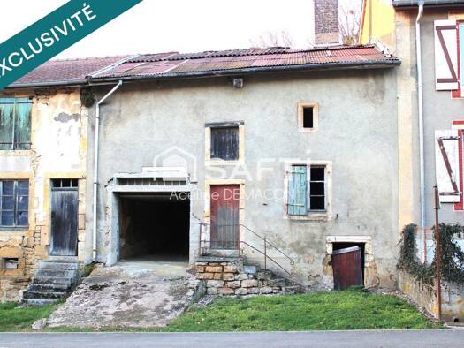 Maison à vendre 15 000 € 4 pièces 3 chambres 110 m² 300 m² de terrain Remoiville 55600