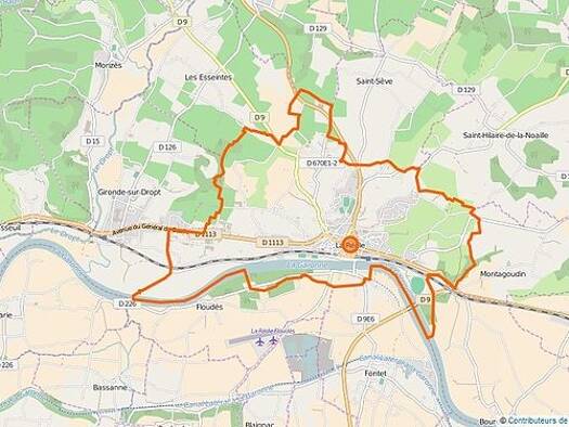 Appartement à louer 550 € 2 pièces 1 chambre 51 m² La Réole 33190