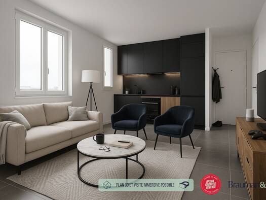 Appartement à vendre - neuf 122 850 € 1 pièce 22 m² 2ème étage Collegiale Mantes-la-Jolie 78200