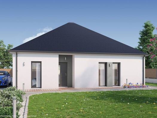 Terrain avec maison neuve à vendre 214 352 € 5 pièces 4 chambres 106 m² 2 172 m² de terrain Bleigny-le-Carreau 89230