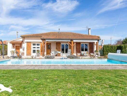 Maison de plain-pied à vendre 254 800 € 4 pièces 3 chambres 110 m² 1 102 m² de terrain Clarac 31210