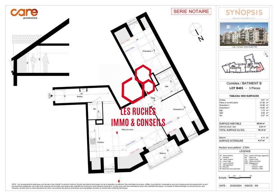 Maison à vendre, 70m², ROISSY EN BRIE