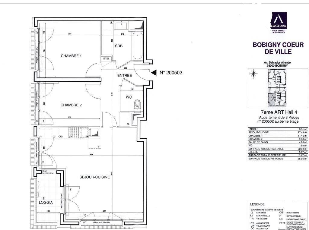Maison à louer, 60m², BOBIGNY