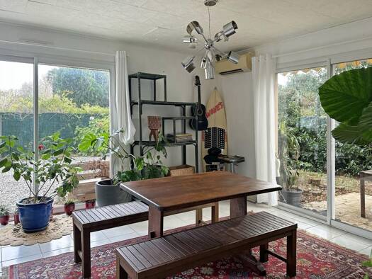 Maison de plain-pied à vendre 442 000 € 5 pièces 3 chambres 90 m² 578 m² de terrain Tosse 40230