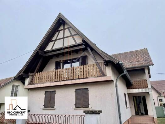 Appartement à louer 800 € 4 pièces 2 chambres 82 m² 1er étage Drusenheim 67410