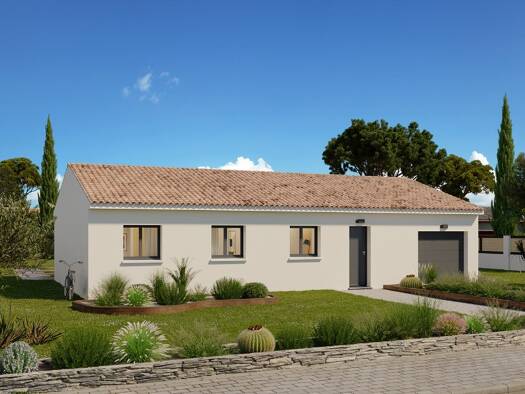 Terrain avec maison neuve à vendre 216 000 € 5 pièces 4 chambres 101 m² 427 m² de terrain Saint-Étienne-du-Bois 85670