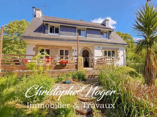 Maison à vendre 446 125 € 6 pièces 3 chambres 125 m² 3 156 m² de terrain Bourg Sud Est Moëlan-sur-Mer 29350