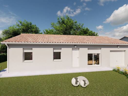 Terrain avec maison neuve à vendre 196 496 € 5 pièces 3 chambres 84 m² 859 m² de terrain Marsac-sur-l'Isle 24430