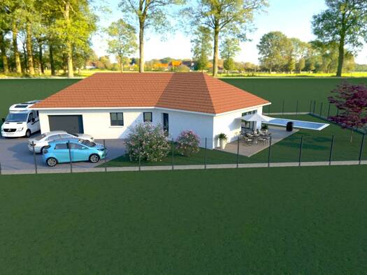 Terrain avec maison neuve à vendre 285 500 € 4 pièces 3 chambres 100 m² Centre et Est Belley 01300