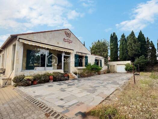 Maison de plain-pied à vendre 499 000 € 3 pièces 2 chambres 198,5 m² 1 434 m² de terrain Centre Ville Frontignan 34110