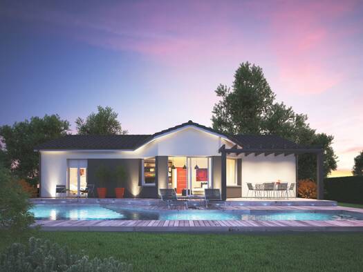 Terrain avec maison neuve à vendre 225 000 € 4 pièces 3 chambres 101 m² 820 m² de terrain Gontaud-de-Nogaret 47400