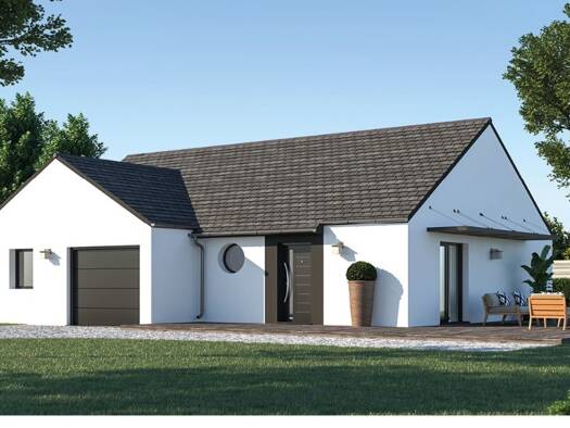 Terrain avec maison neuve à vendre 299 700 € 5 pièces 3 chambres 90 m² 399 m² de terrain Cintré 35310