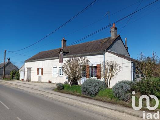 Maison à vendre 95 000 € 4 pièces 3 chambres 107 m² 1 917 m² de terrain Raymond 18130