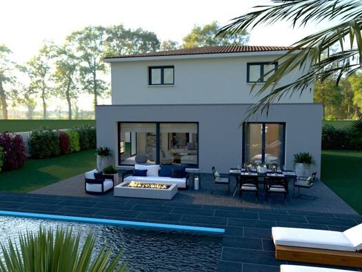 Terrain avec maison neuve à vendre 469 000 € 7 pièces 5 chambres 150 m² 856 m² de terrain Ponteilla 66300