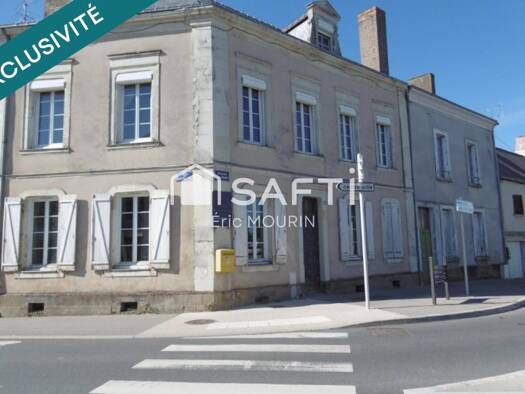 Maison à vendre 59 000 € 7 pièces 5 chambres 140 m² 80 m² de terrain Pouance 49420