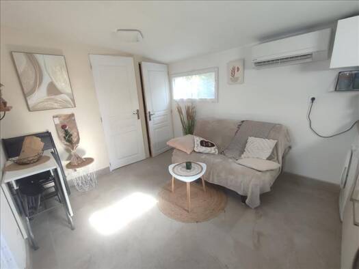 Appartement à louer 620 € 2 pièces 1 chambre 19 m² RDC La Plage Frontignan 34110