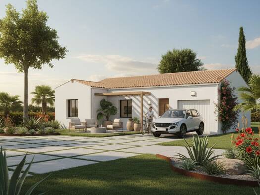 Terrain avec maison neuve à vendre 189 500 € 4 pièces 3 chambres 83,67 m² 271 m² de terrain Cozes 17120