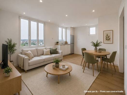 Appartement à vendre 170 000 € 2 pièces 1 chambre 33 m² Étage 3/3 Coteaux-Plateau Champigny-sur-Marne 94500