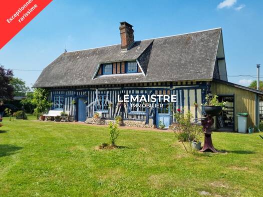 Maison à vendre 274 000 € 3 pièces 2 chambres 78 m² 4 260 m² de terrain Saint Pierre du Val 27210