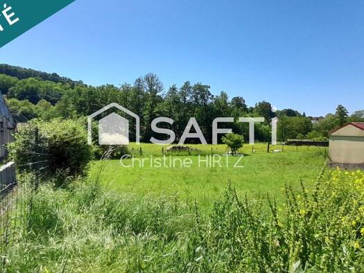 Terrain constructible viabilisé à vendre 73 700 € 544 m² de terrain Lembach 67510