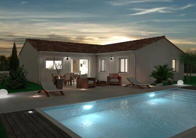 Terrain avec maison neuve à vendre 216 466 € Le Burgaud 31330