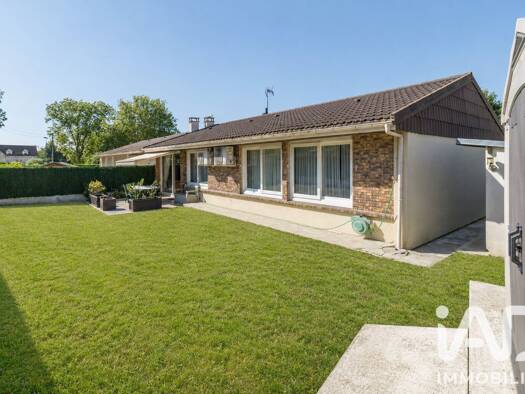 Maison de plain-pied à vendre 329 000 € 4 pièces 3 chambres 97 m² 502 m² de terrain Vémars 95470