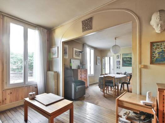 Maison de plain-pied à vendre 595 000 € 4 pièces 2 chambres 78,53 m² Bas Montreuil-Etienne Marcel-Chanzy Montreuil 93100