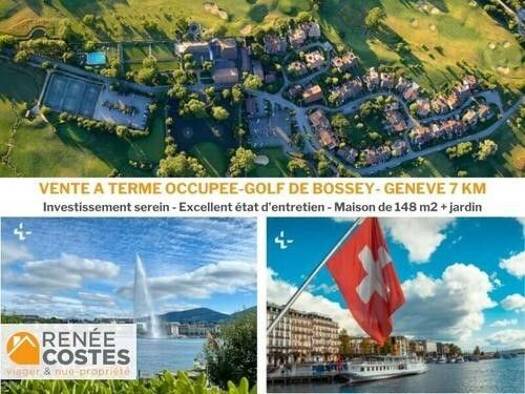 Maison en viager occupé Bouquet 157 850 € 4 pièces 2 chambres 148 m² 360 m² de terrain Bossey 74160