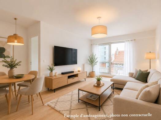 Appartement à vendre 310 000 € 2 pièces 1 chambre 41 m² Étage 3/3 Chedal Anglay La Garenne-Colombes 92250