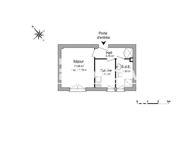 Maison à louer, 25m², NANTERRE