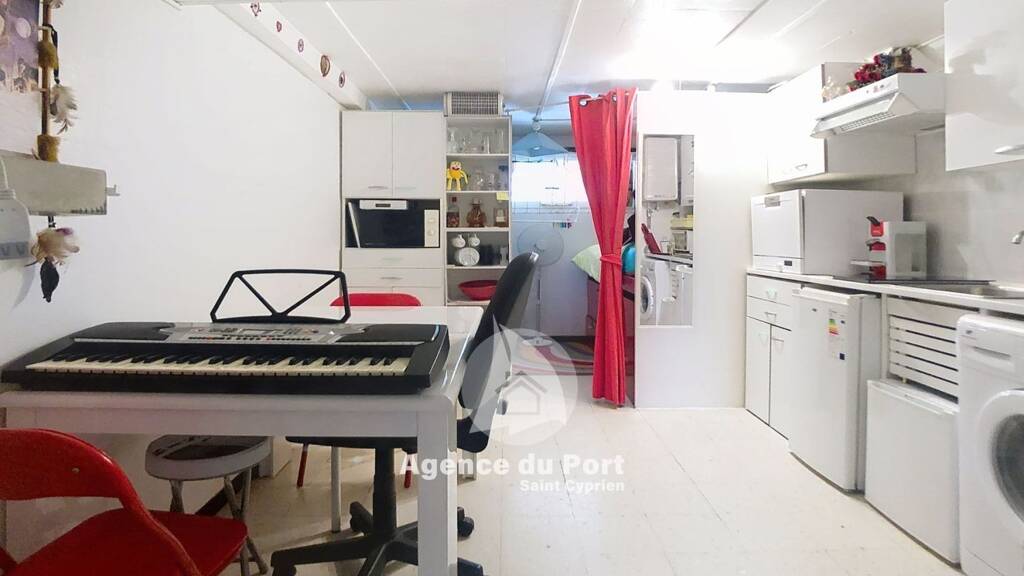 Appartement à vendre 39 500 € 1 pièce 15 m² RDC Saint-Cyprien-Plage Saint-Cyprien 66750