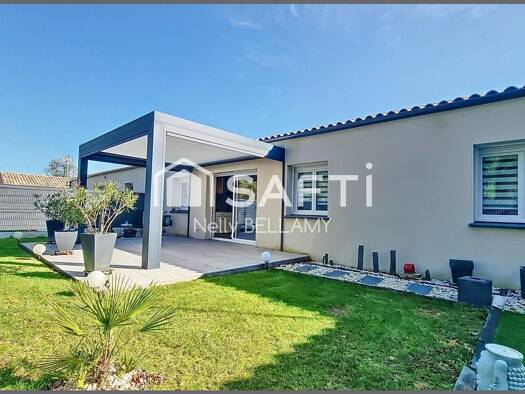 Maison de plain-pied à vendre 287 000 € 5 pièces 4 chambres 101 m² 311 m² de terrain Saint-Julien-des-Landes 85150