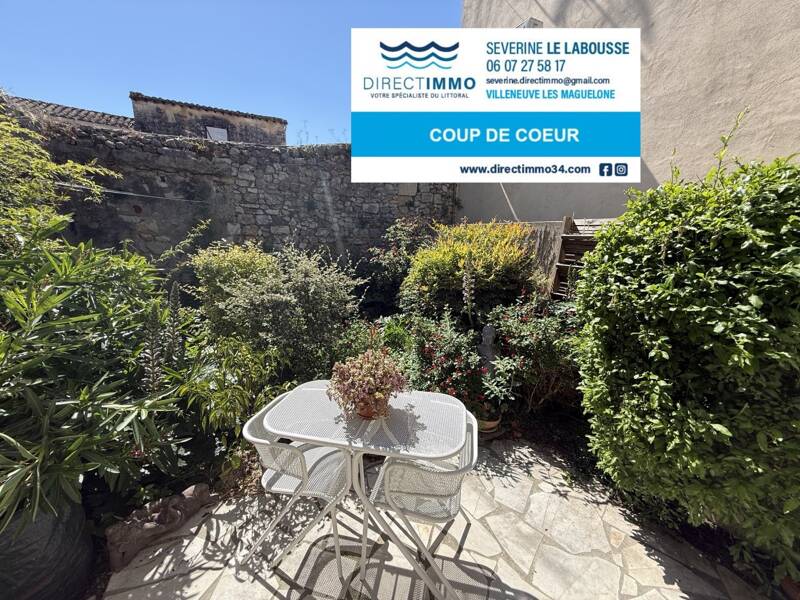 Maison à vendre, 57m², VILLENEUVE LES MAGUELONE