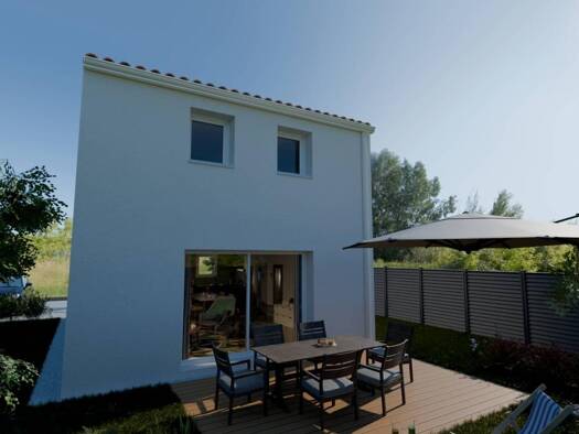 Terrain avec maison neuve à vendre 218 338 € 1 pièce 1 chambre 77 m² 330 m² de terrain Le Fenouiller 85800