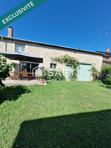Maison à vendre 195 000 € 10 pièces 3 chambres 165 m² 2 125 m² de terrain Luzy-Saint-Martin 55700