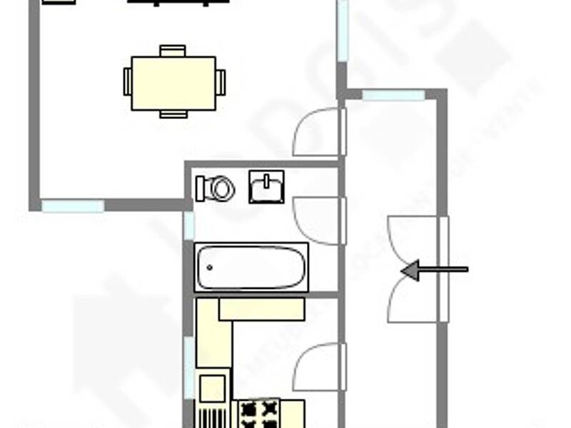 Maison à louer, 110m², PARIS 3E