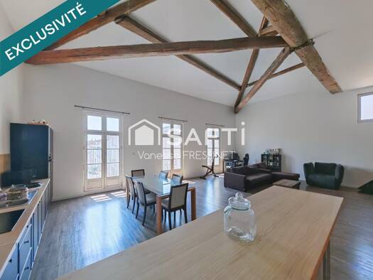 Appartement à vendre 355 000 € 5 pièces 3 chambres 190 m² Étage 1/1 Sud Poussan 34560