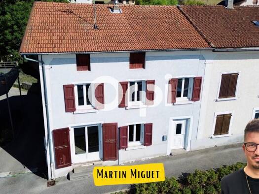 Maison à vendre 129 000 € 5 pièces 3 chambres 116 m² 240 m² de terrain Montferrat 38620