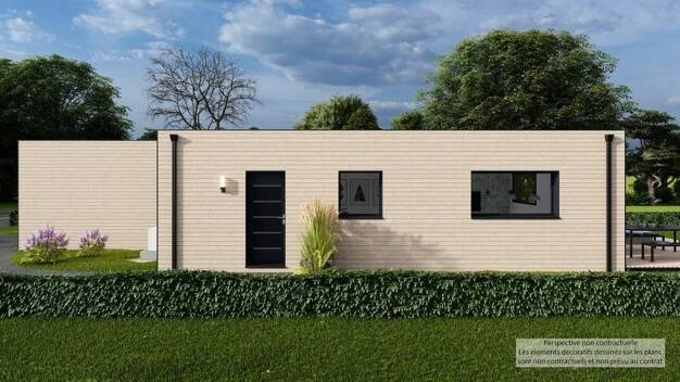 Maison de plain-pied à vendre 227 197 € 4 pièces 2 chambres 60 m² 2 800 m² de terrain Campsas 82370