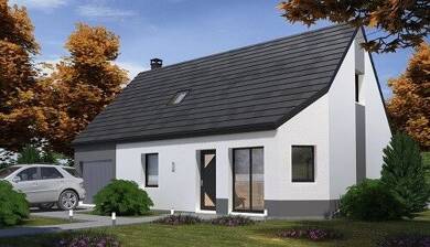 Terrain avec maison neuve à vendre 219 500 € Pierreville 50340