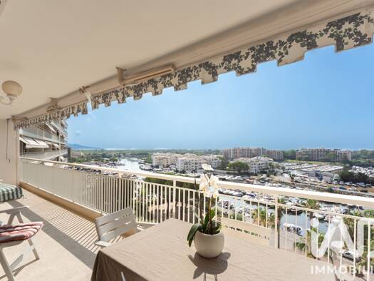 Appartement à vendre 449 000 € 3 pièces 2 chambres 64,8 m² Étage 6/13 Cannes Marina-La Roubine Mandelieu-la-Napoule 06210