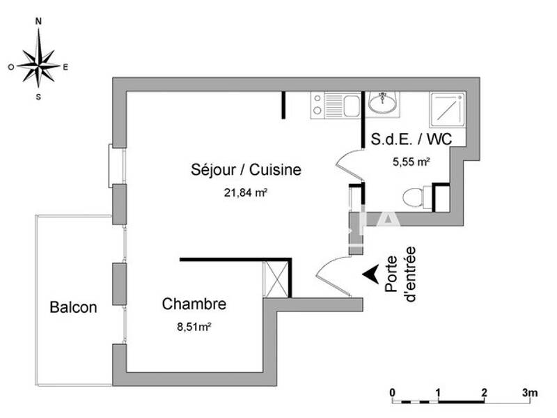 Maison à louer, 36m², GRENOBLE