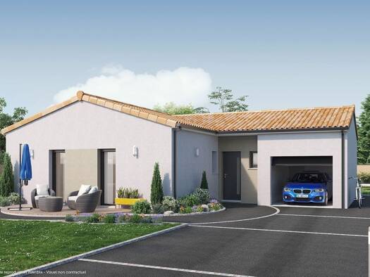 Terrain avec maison neuve à vendre 236 416 € 4 pièces 3 chambres 90 m² 1 550 m² de terrain Cérons 33720