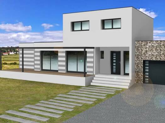 Terrain avec maison neuve à vendre 266 500 € 4 pièces 3 chambres 85 m² 365 m² de terrain Villevieille 30250